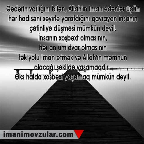 Ümidsizlik, sıxıntı və üzüntü 